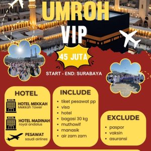 Paket Umroh VIP - Musthofa Ary Tour