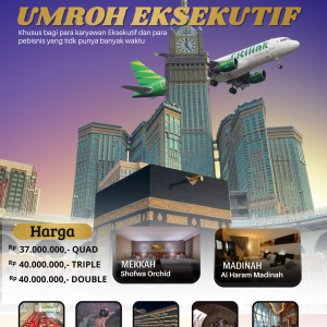 Paket Promo Umroh Eksekutif-Matur Travel