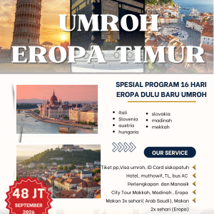 Paket Umroh Eropa Timur-Matur Travel