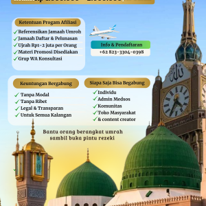 Progam Afiliasi Umroh-Matur Travel